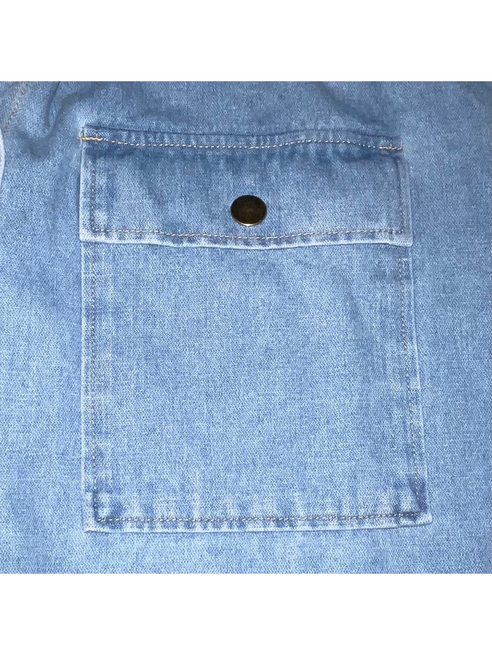 Tuckernuck Denim Jacket XXL 100% cotton Chore Oversized Plus Size - Picture 5 of 9